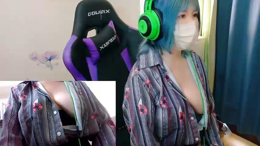 hazuki_8008 live cam screenshot female from Japan on ZGTJNJ – 中文直播、回放与 GIF 精彩瞬间 — screenshot #1